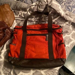 Burnt Orange Tote Bag